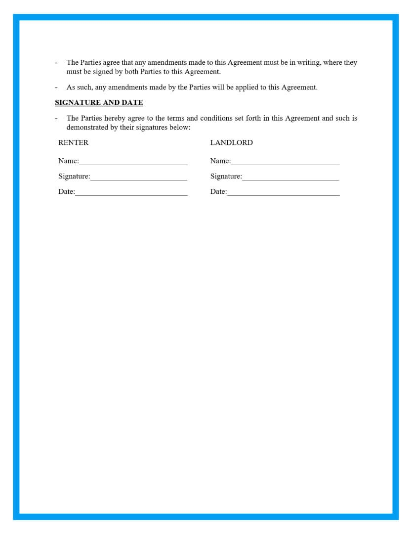 pdf free printable basic rental agreement