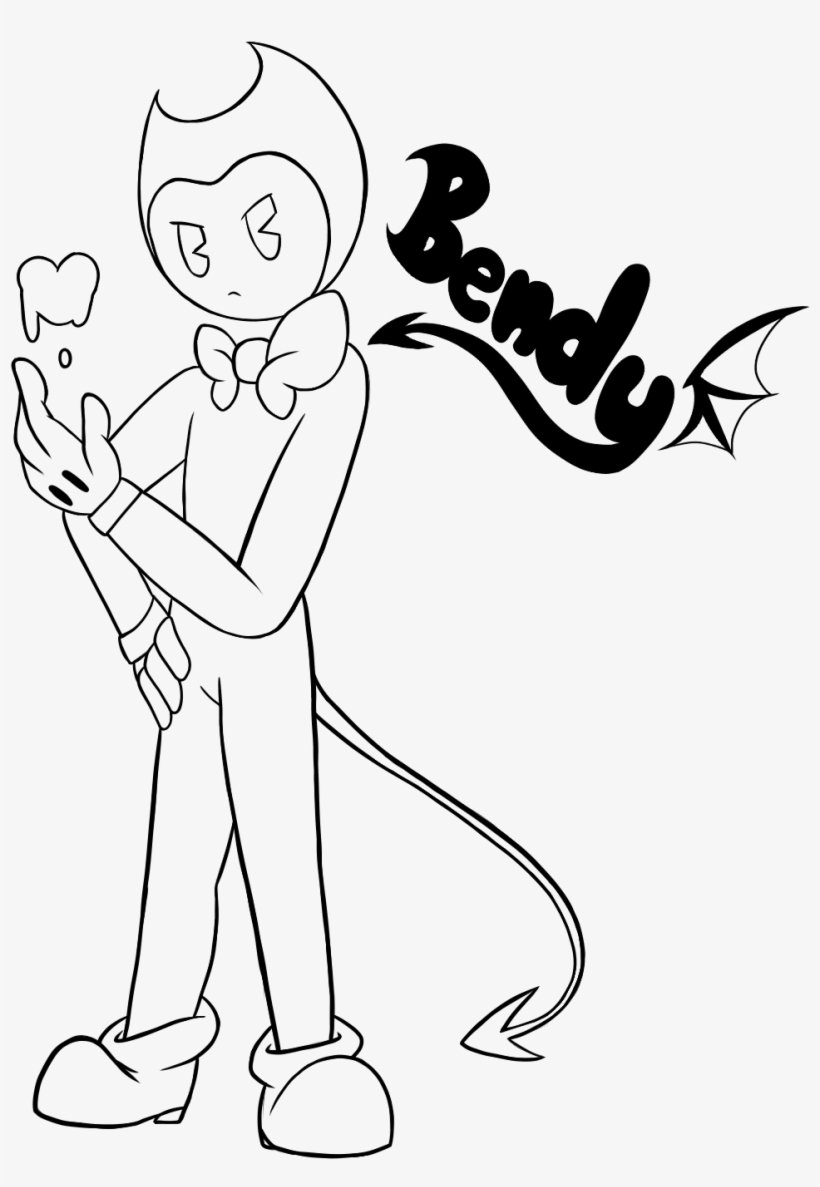 bendy printable coloring pages