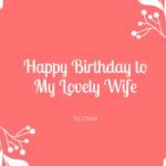 Free Birthday Card For Wife Templates Editable And Printable