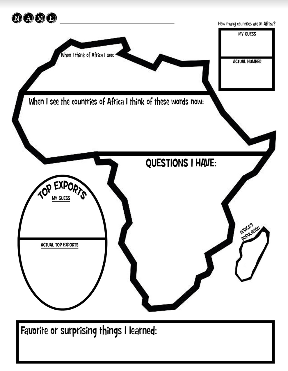 Free Black History Month Printable Worksheets U0026 Activities Worksheets Library
