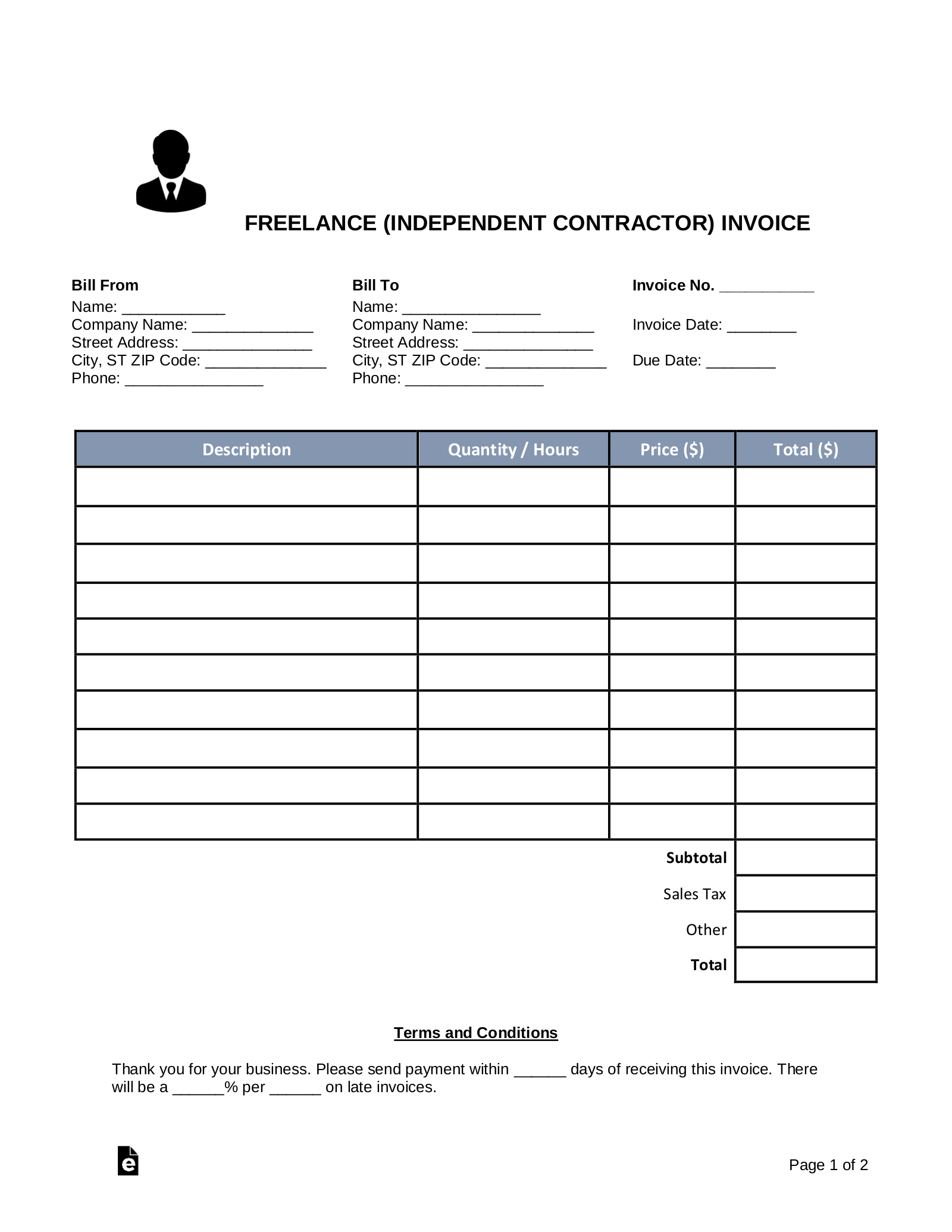 free printable invoice copy anax