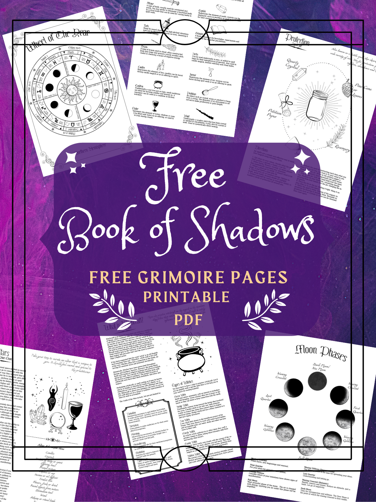 FREE Book Of Shadows Starter Set