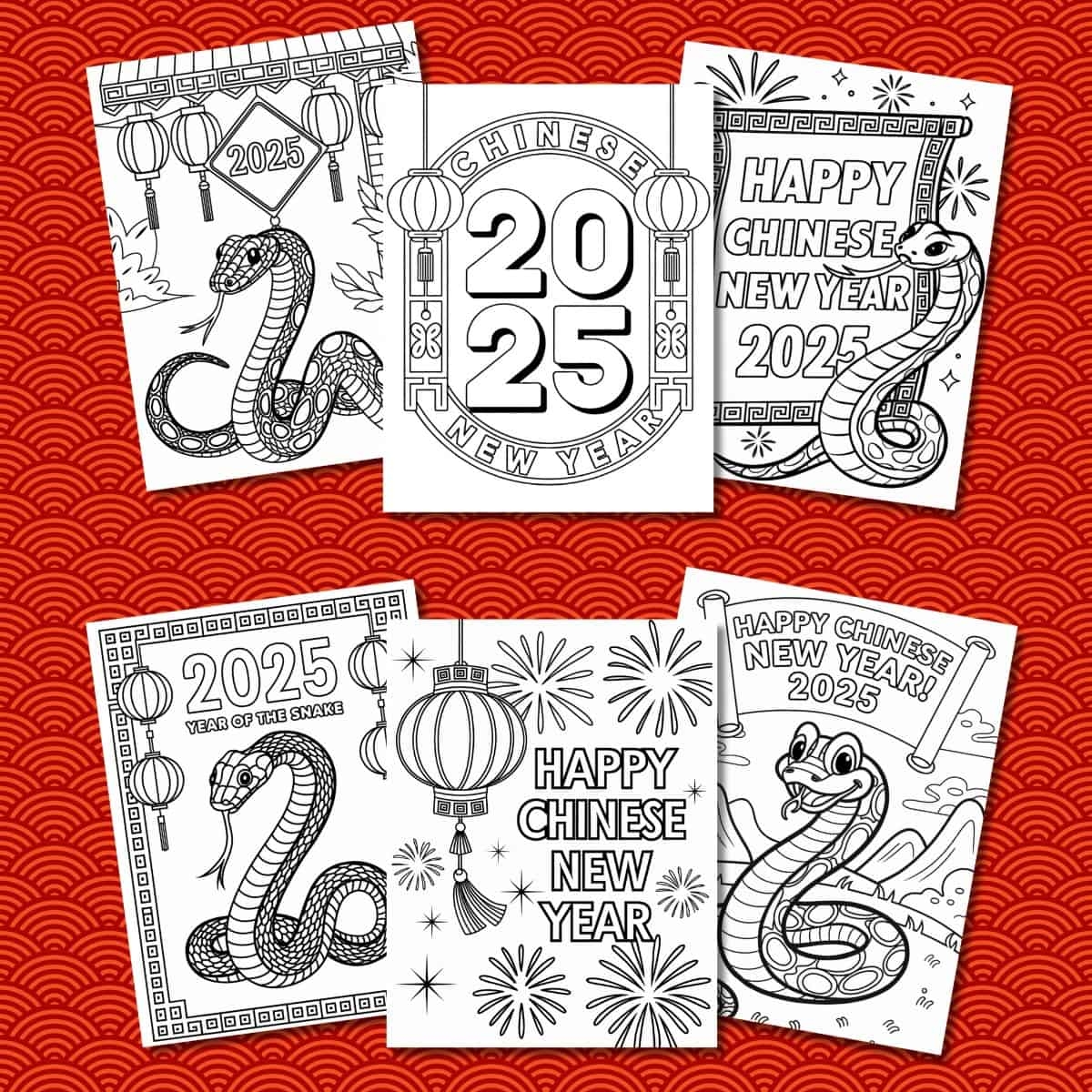 printable chinese coloring pages