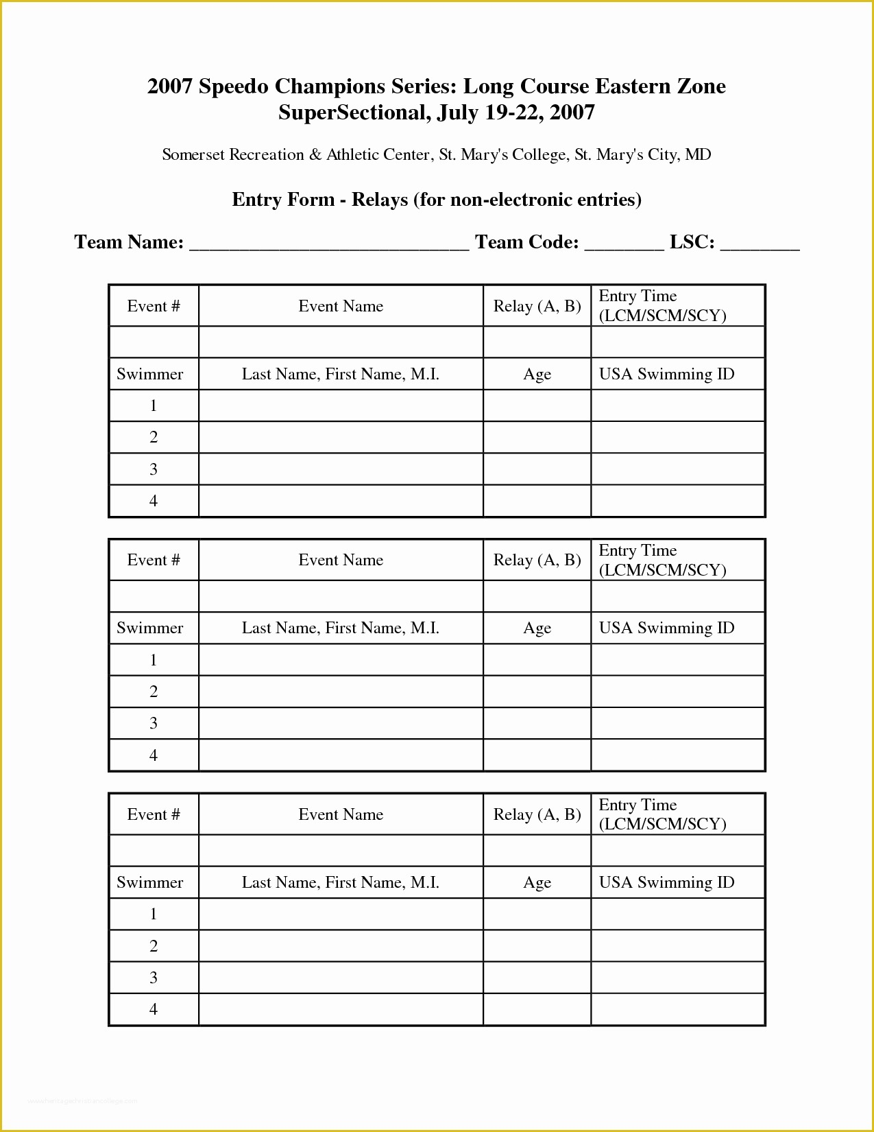 free printable contest entry form template