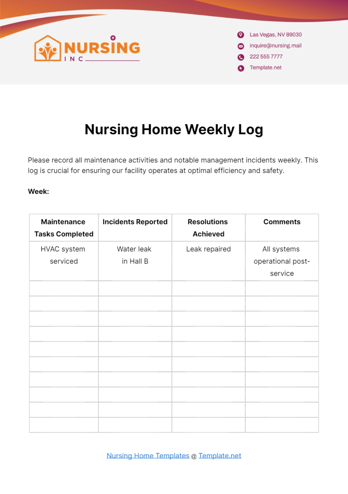 free printable controlled substance log