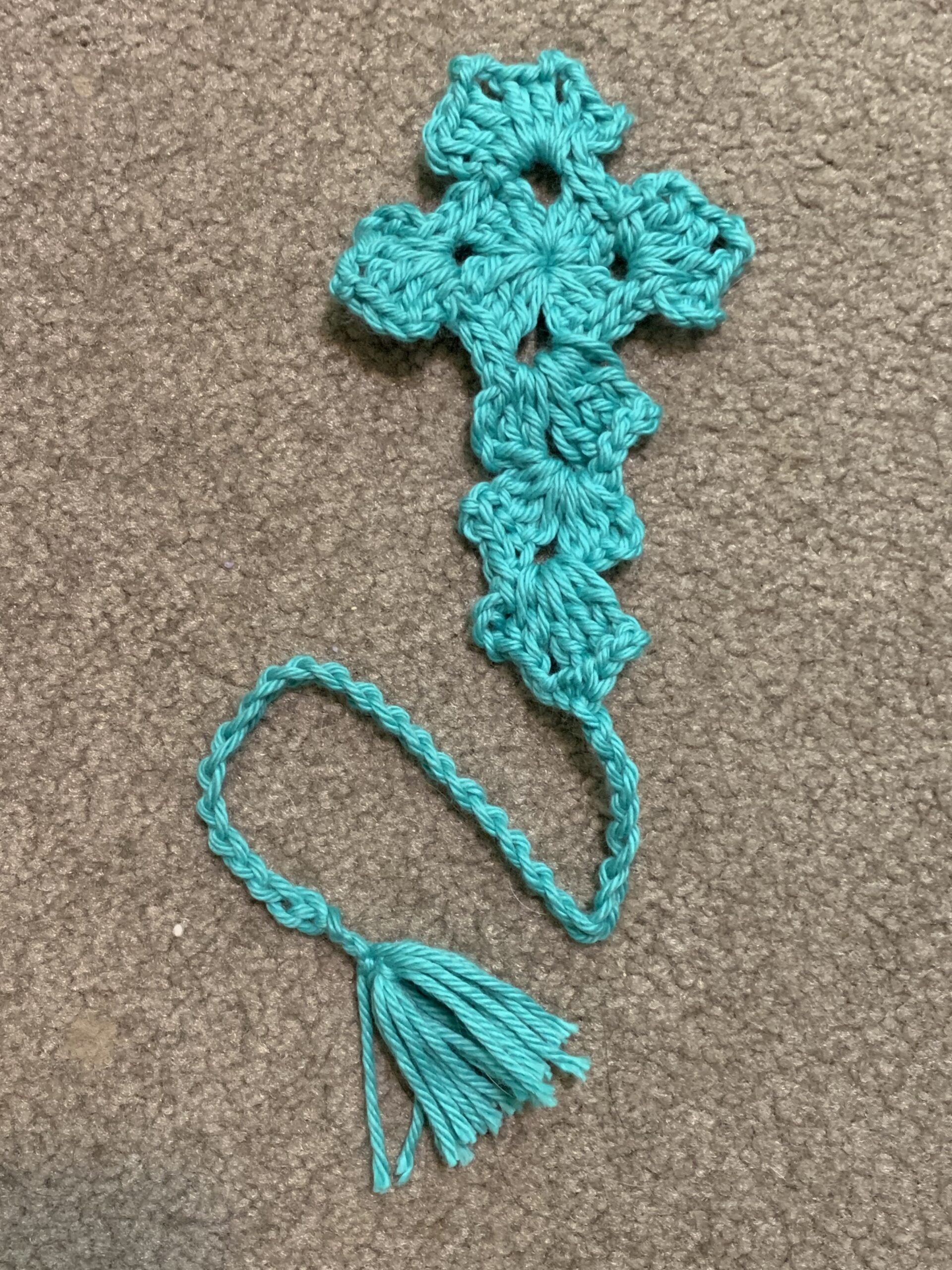 Free Crochet Cross Bible Bookmark Pattern Night Owl Theology