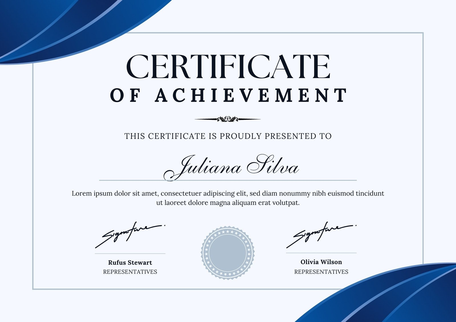 printable certificate of achievement printable certificate of achievement