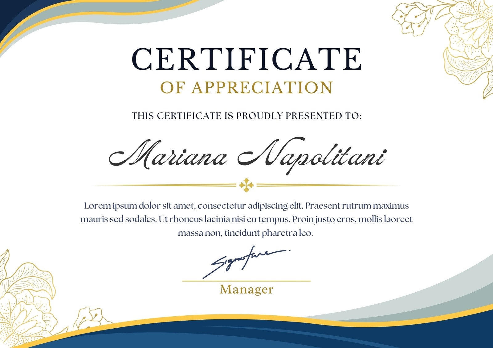 Free Custom Printable Achievement Certificate Templates Canva