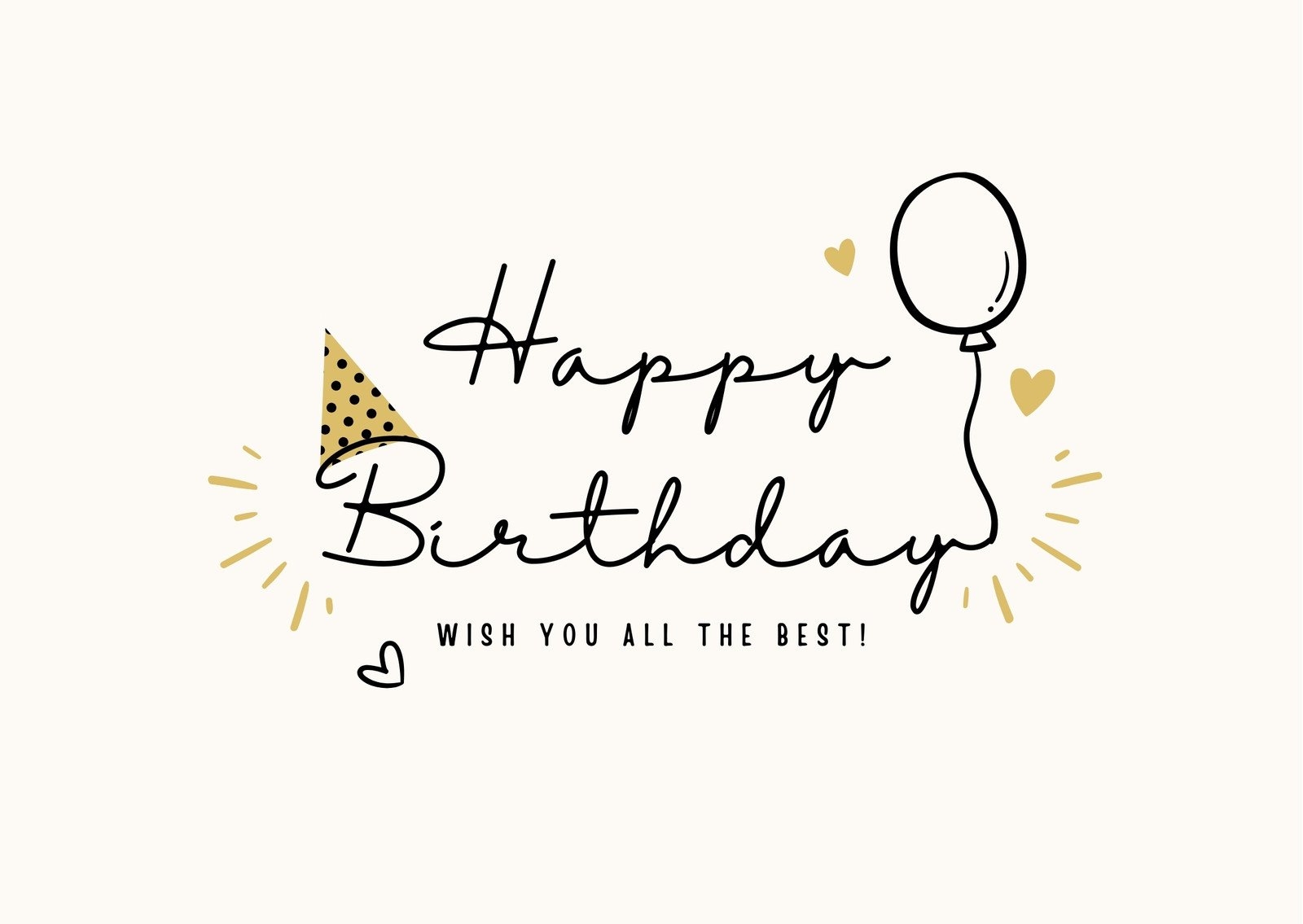 happy birthday card printable
