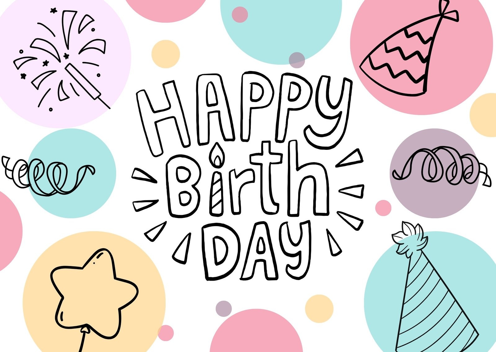 free printable birthday card creator