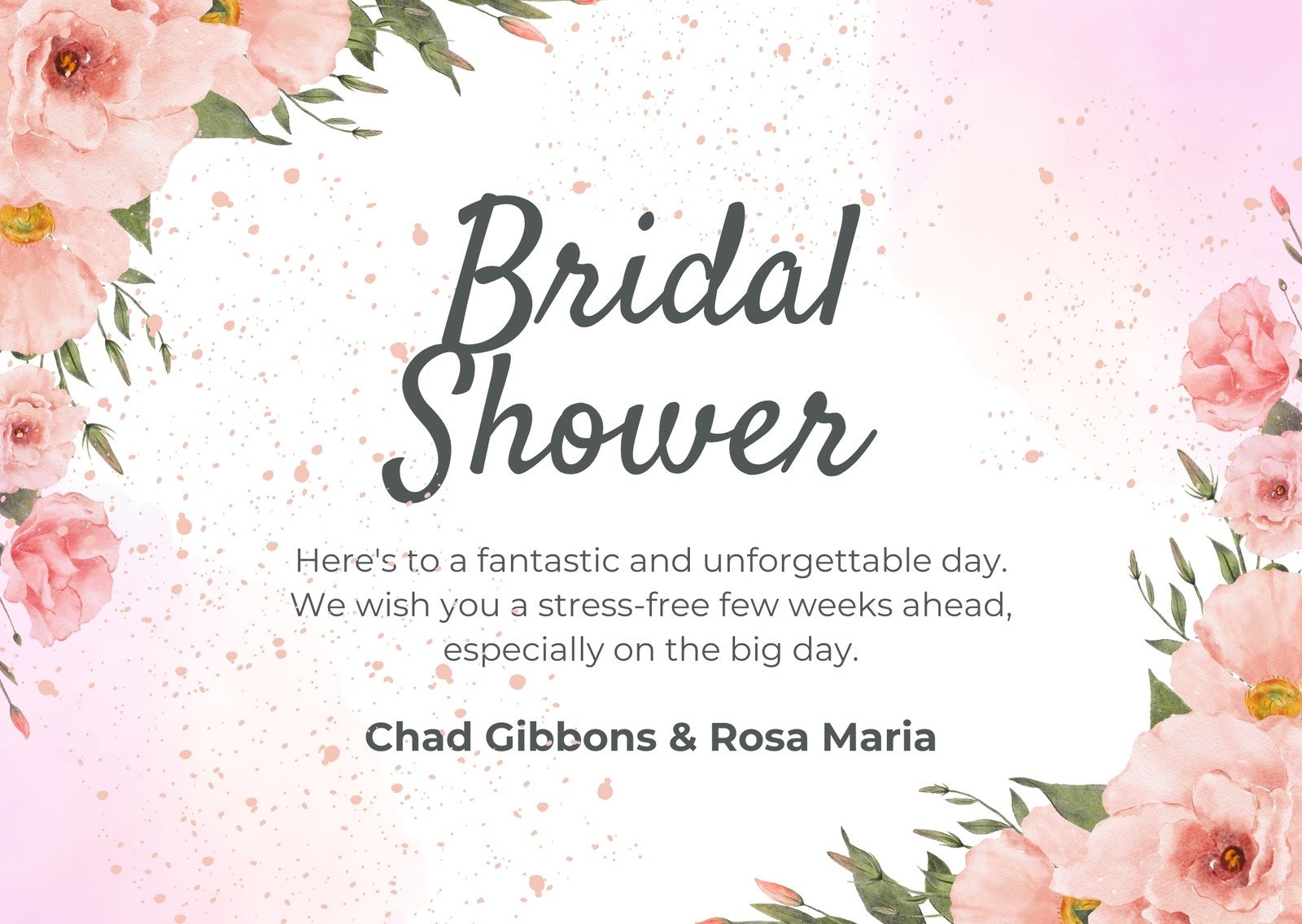 free printable bridal shower cards