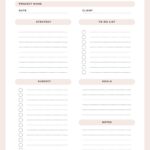 Free Custom Printable Business Planner Templates Canva