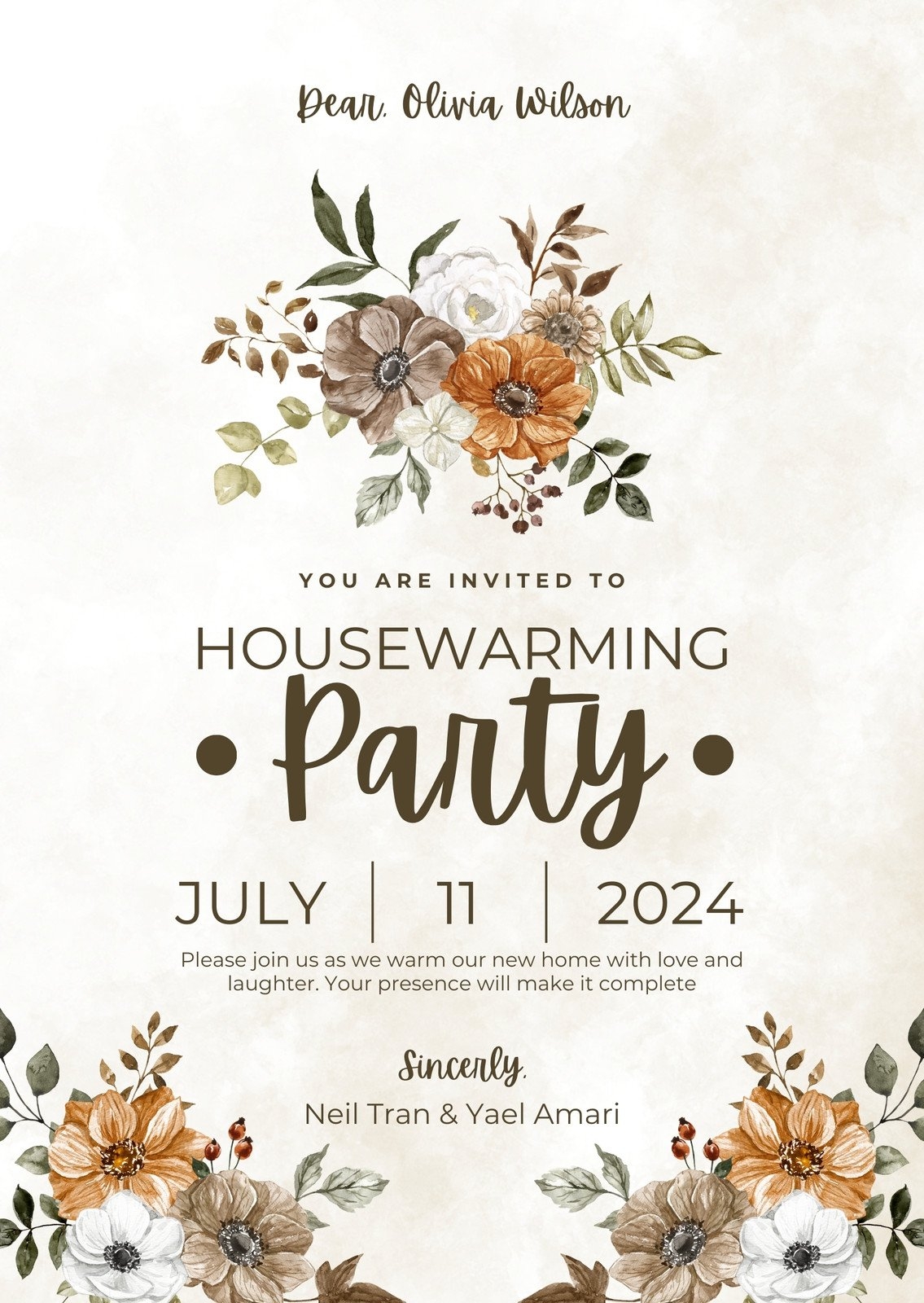 free printable housewarming invitations