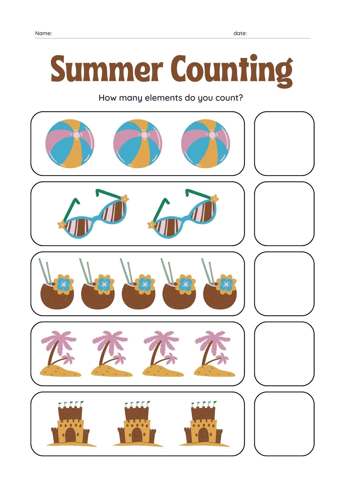 Free Custom Printable Preschool Worksheet Templates Canva Free Custom Printable Preschool Worksheet Templates Canva