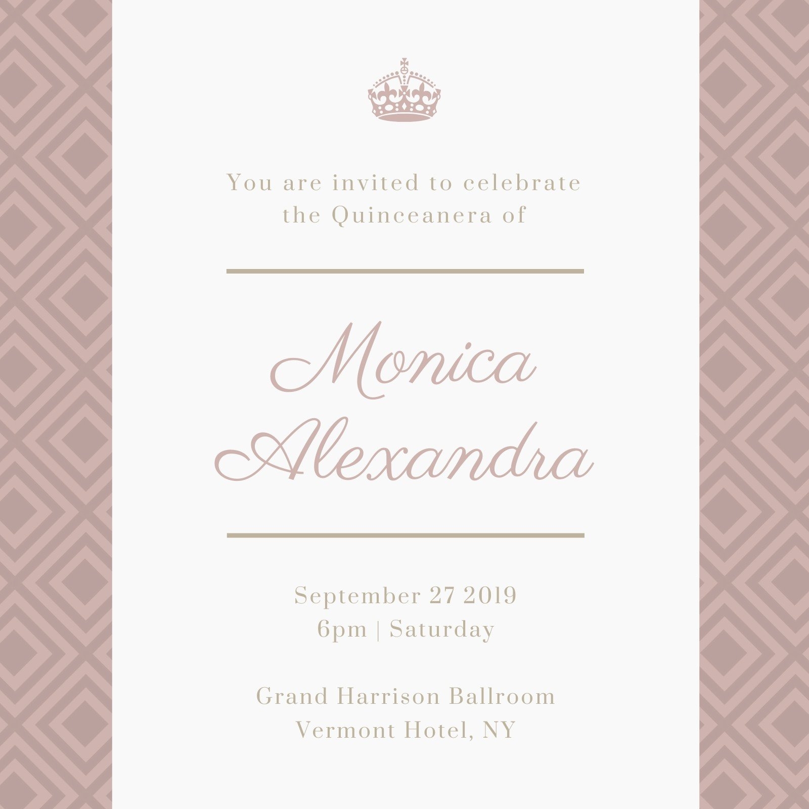 free printable quinceanera invitations