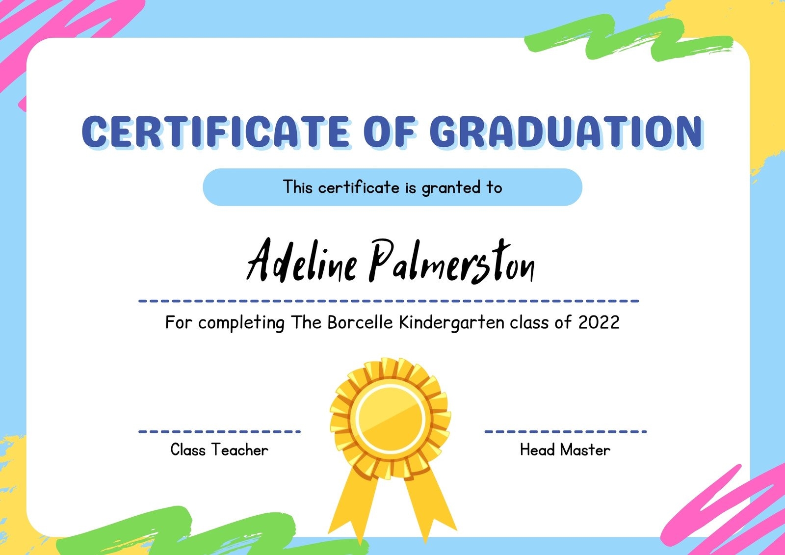 Free Custom Printable School Certificate Templates Canva Free Custom Printable School Certificate Templates Canva