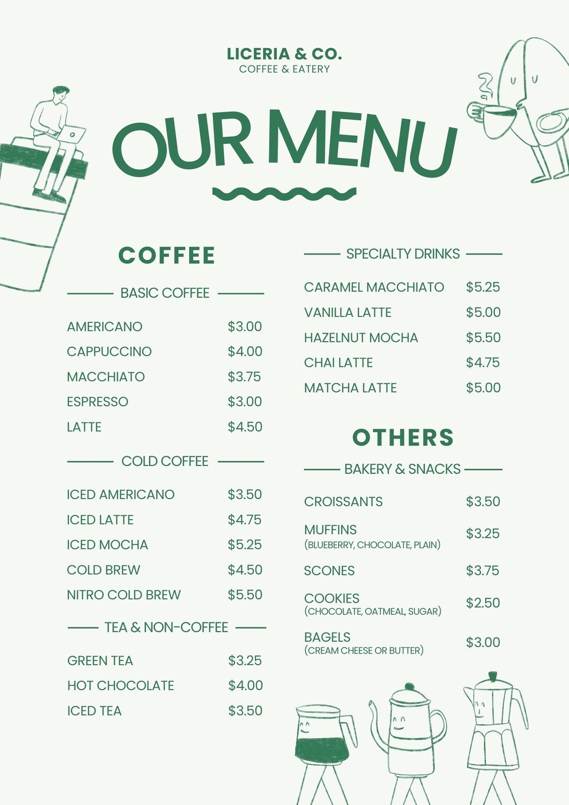 Free Customizable Delectable Cafe Menu Templates Canva Free Customizable Delectable Cafe Menu Templates Canva
