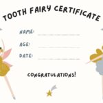 Free Customizable Tooth Fairy Certificate Templates Canva