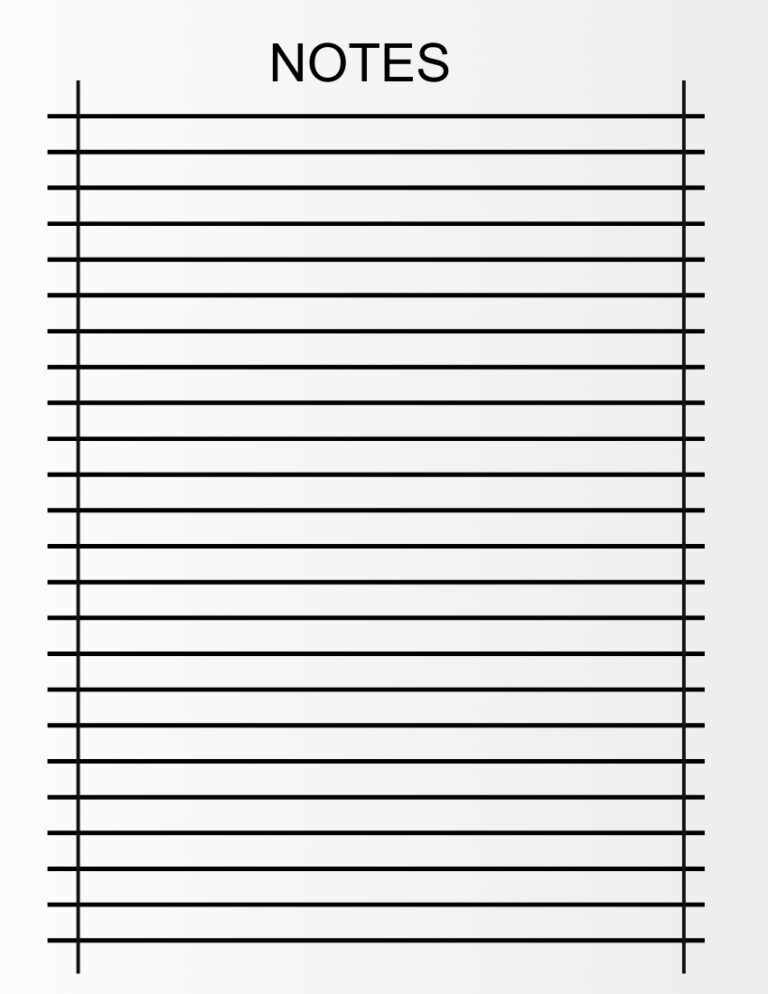 Free Dark Lined Paper Template To Edit Online