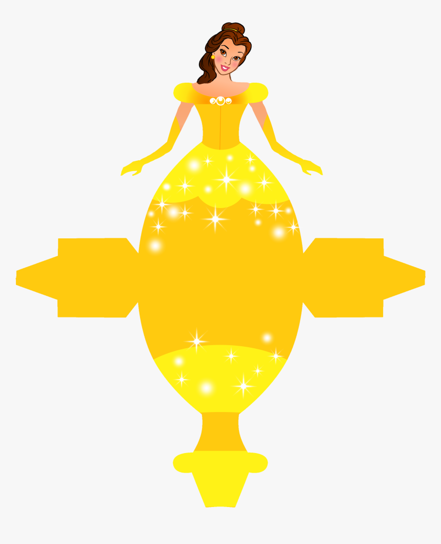 Free Disney Princess Silhouette Prints Princess Box Template HD Png Download Kindpng