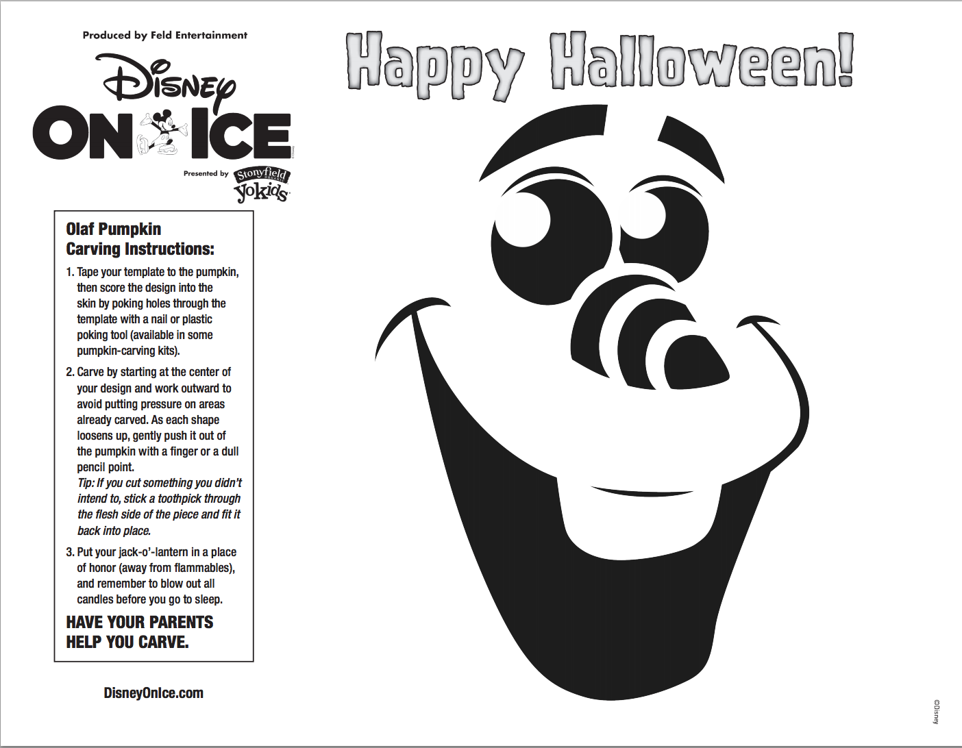 printable disney pumpkin stencils