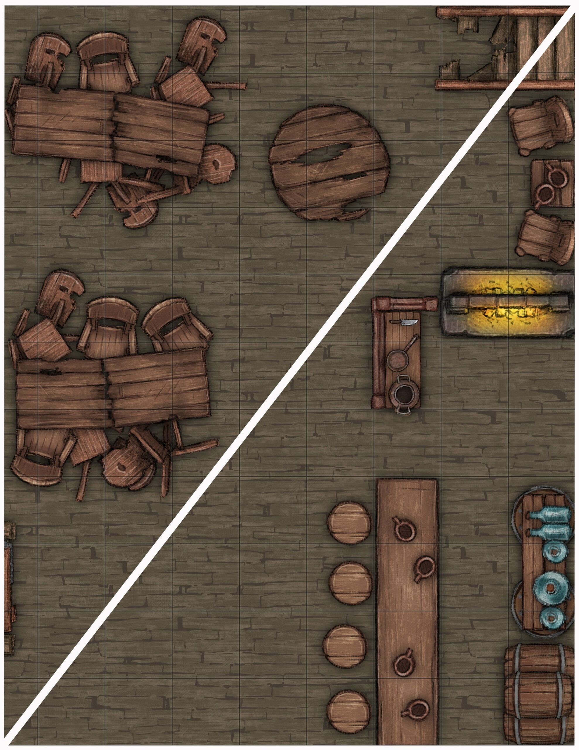 Free Du0026D 8 5 X 11 Printable Battle Maps