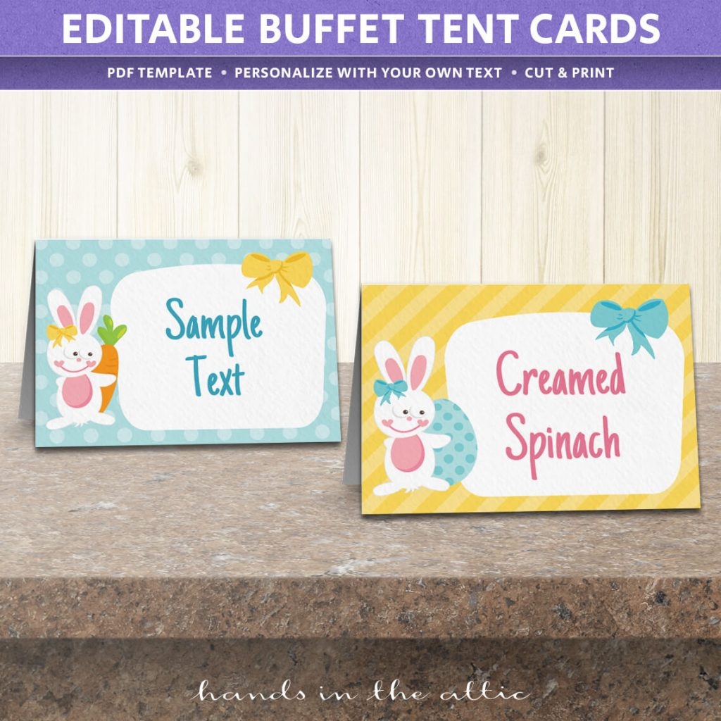 Free Easter Party Food Labels Printable Download Hands In The Attic