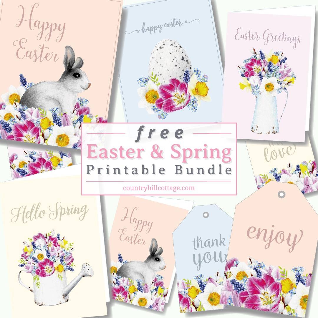 Free Easter Printables Wall Art Easter Tags U0026 Easter Cards 