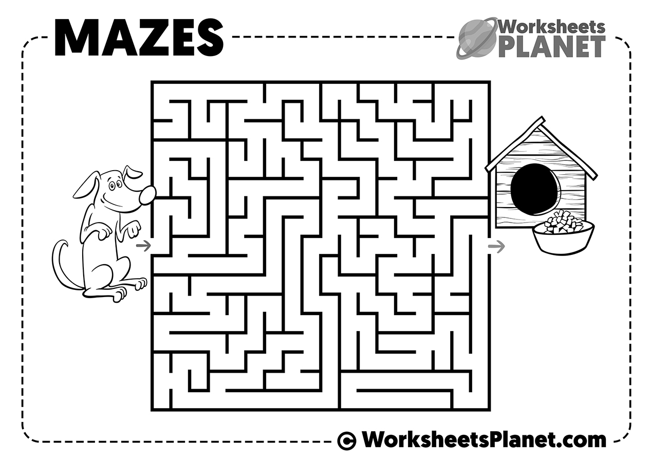 Free Easy Printable Mazes For Kids Download The FREE PACK Free Easy Printable Mazes For Kids Download The FREE PACK