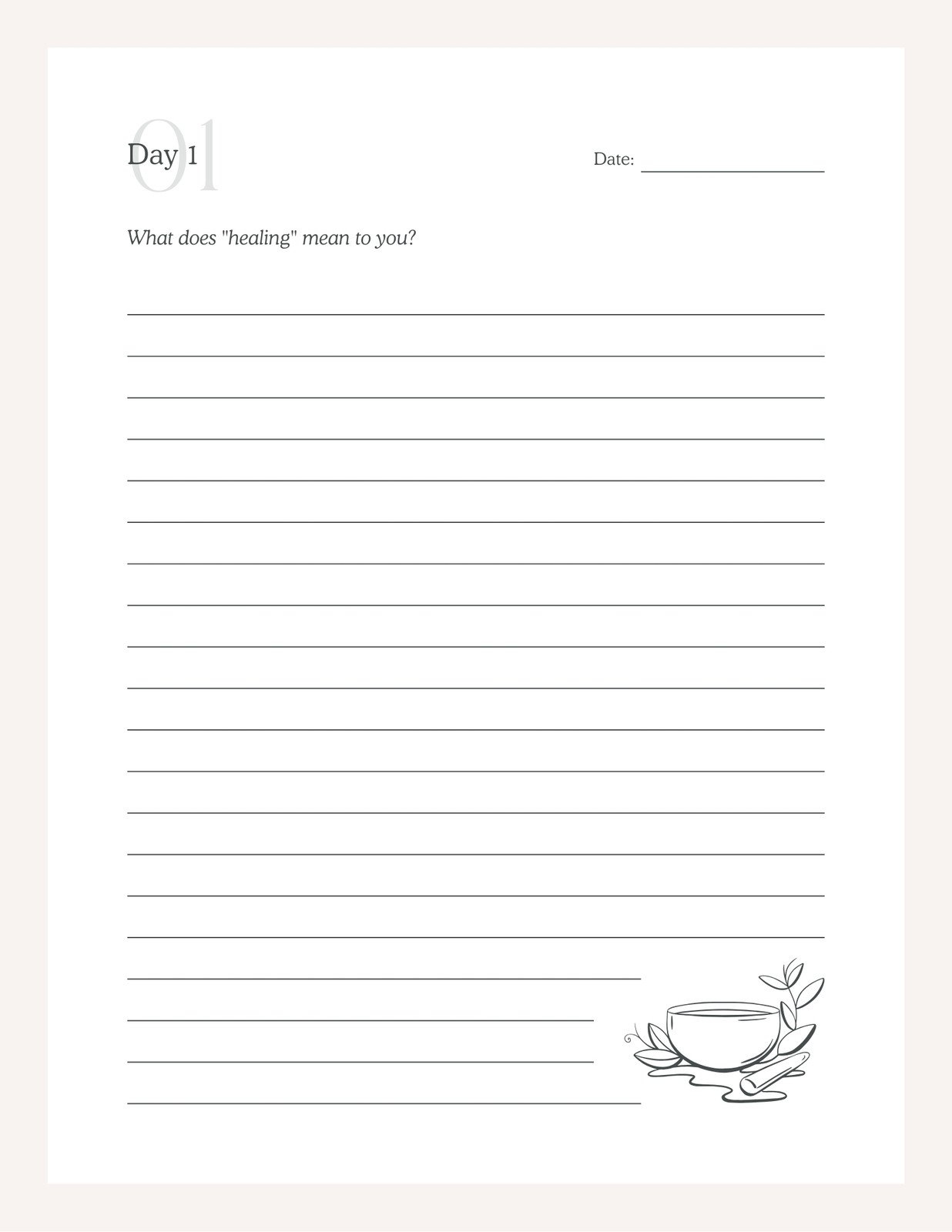 Free Editable And Printable Journal Templates Canva