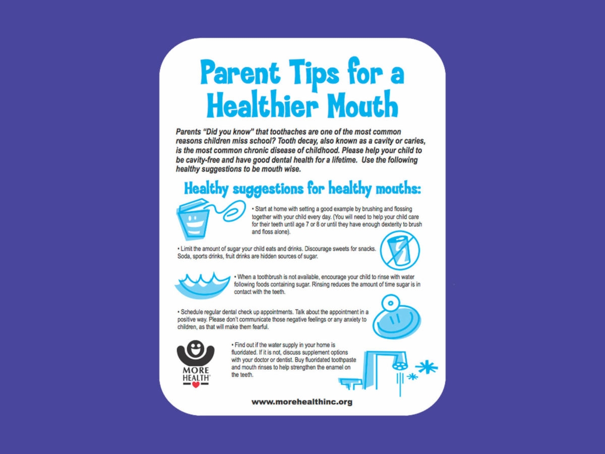 FREE Educational Handouts More Health Inc 