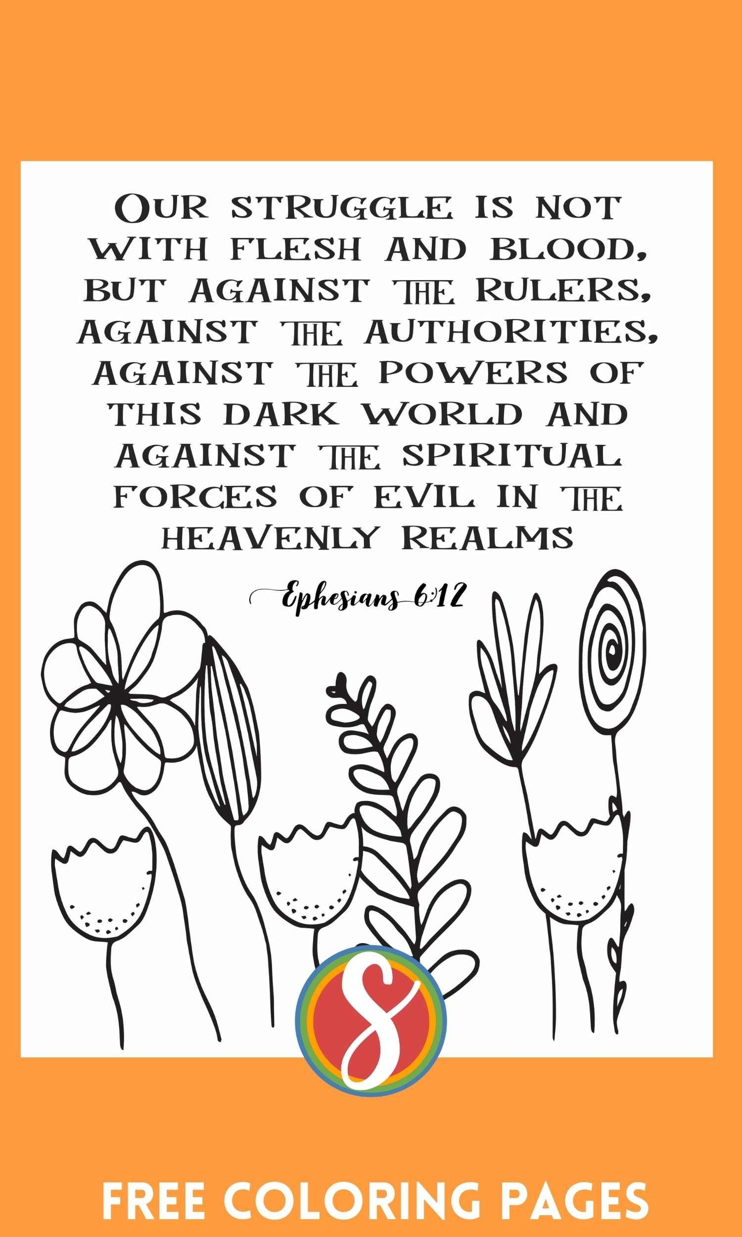 free printable ephesians 6