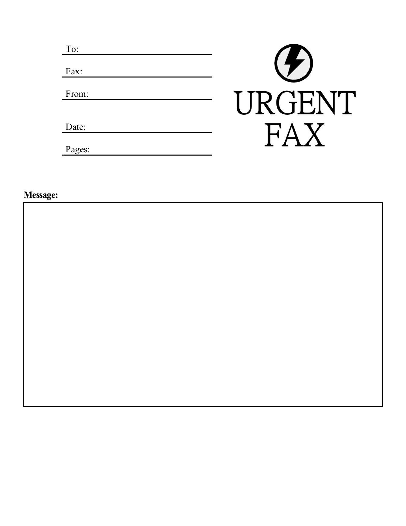 printable pdf printable fax cover sheet