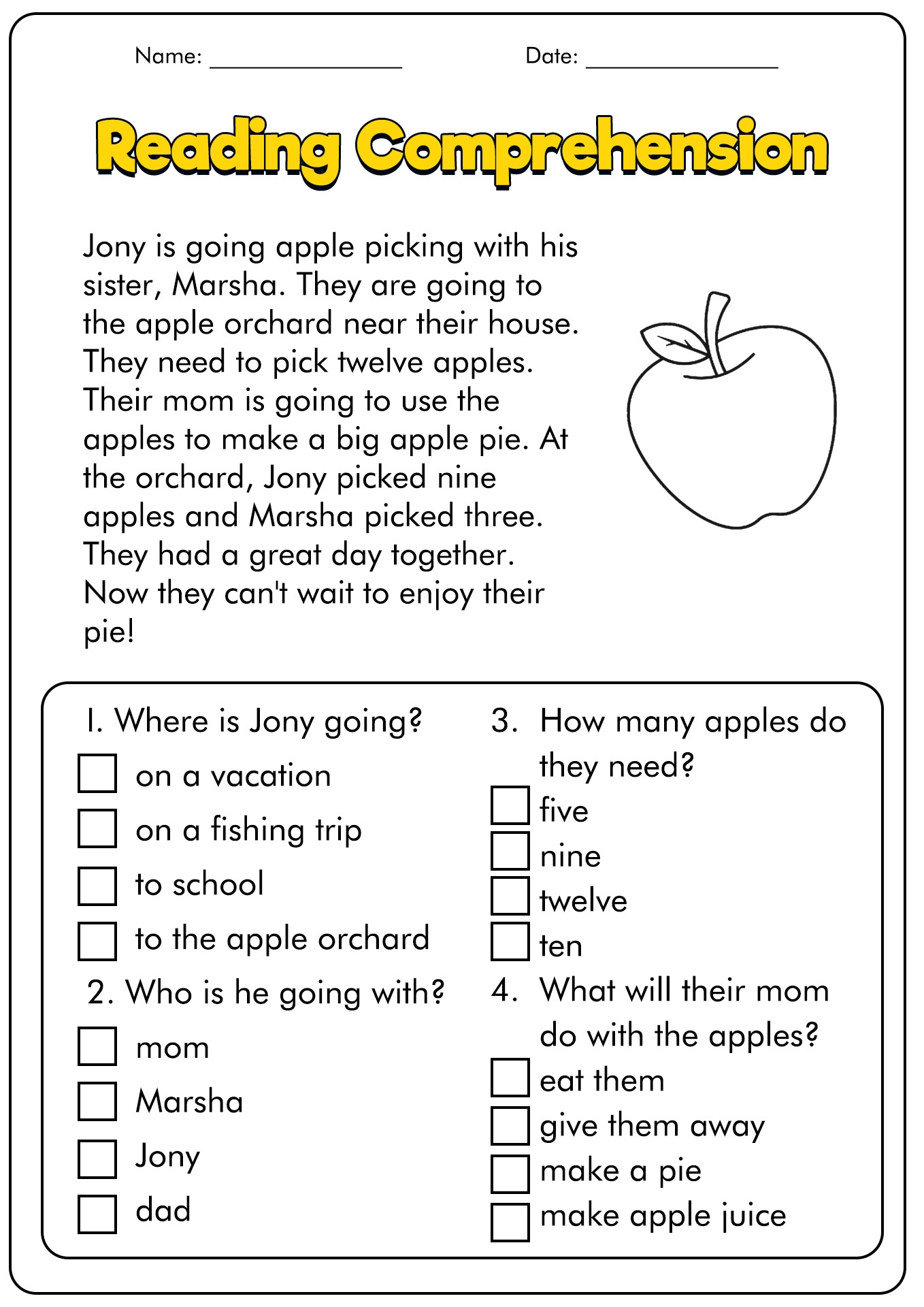 Free First Grade Reading Tests Download Free First Grade Reading Tests Png Images Free Worksheets On Clipart Library