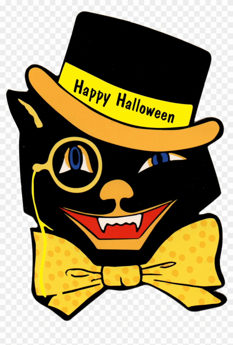 Free Free Printable Vintage Halloween Clip Art Beistle Halloween 23cm 1 3cm Cutouts 4 Pack 6 pack Free Transparent PNG Clipart Images Download