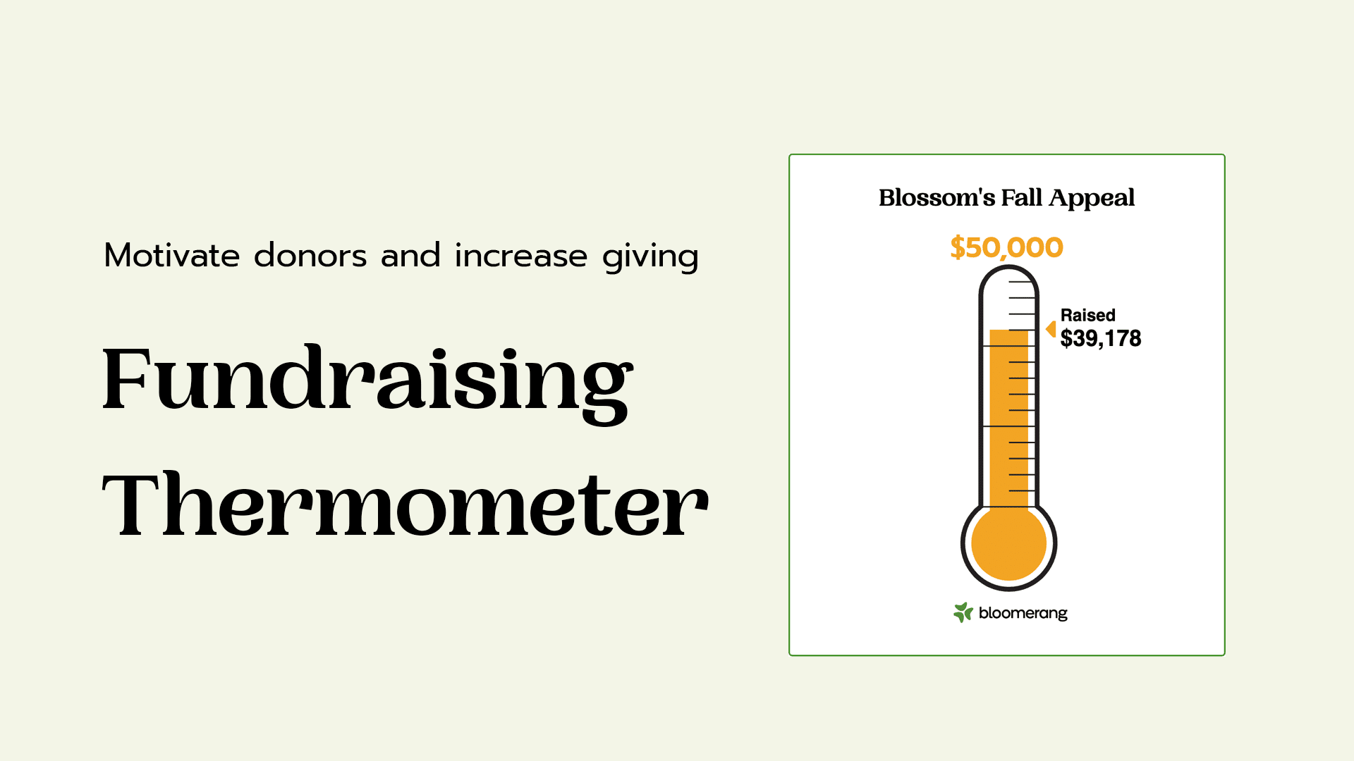 Free Fundraising Thermometer Template U0026 Generator Bloomerang