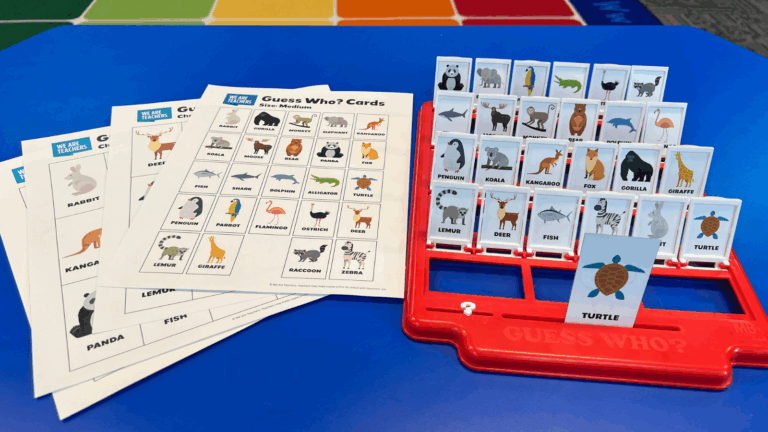 Free Guess Who Template For Teachers
