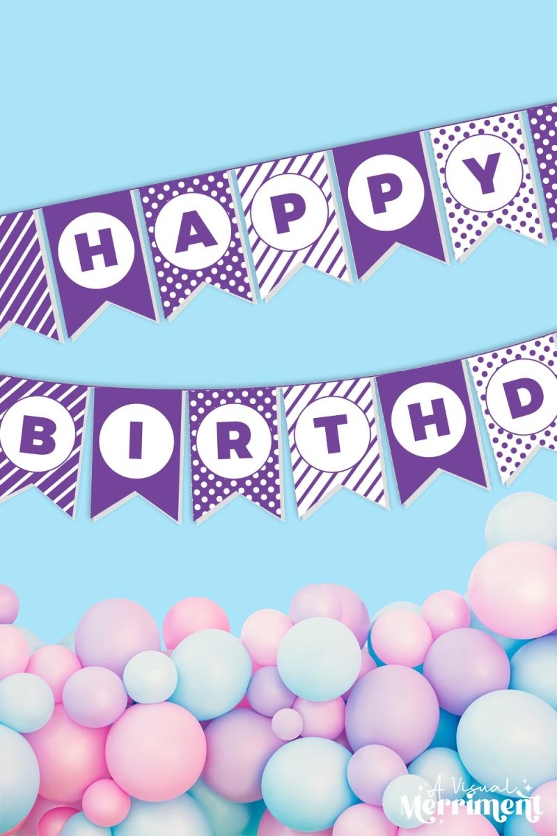 free printable birthday signs