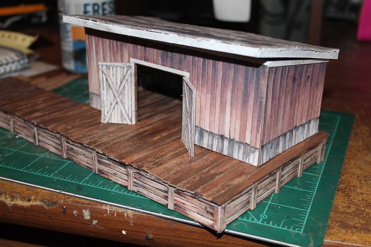 free printable model railway buildings