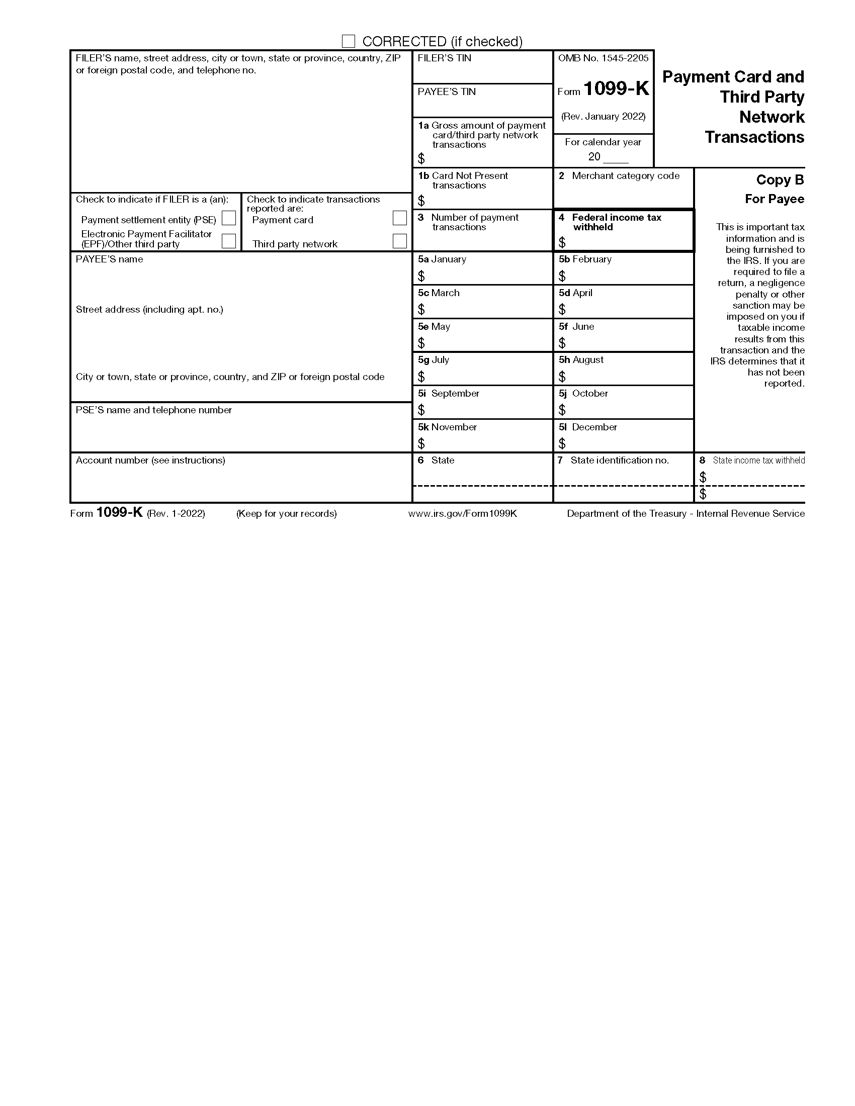 Free IRS 1099 Form PDF EForms Free IRS 1099 Form PDF EForms