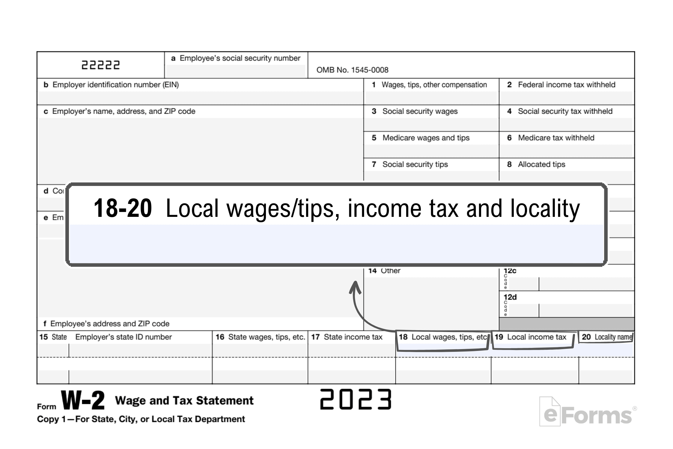 Free IRS Form W 2 Wage And Tax Statement PDF EForms