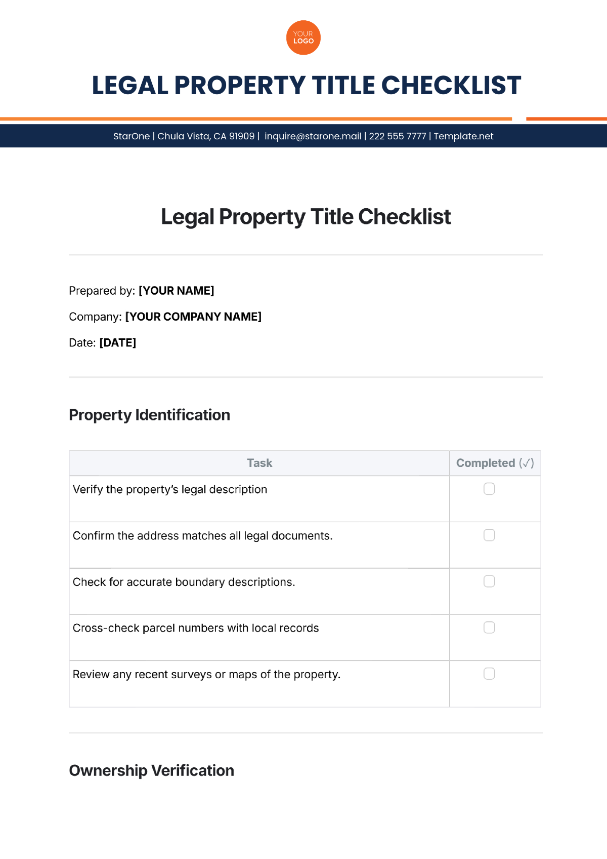 free printable legal documents