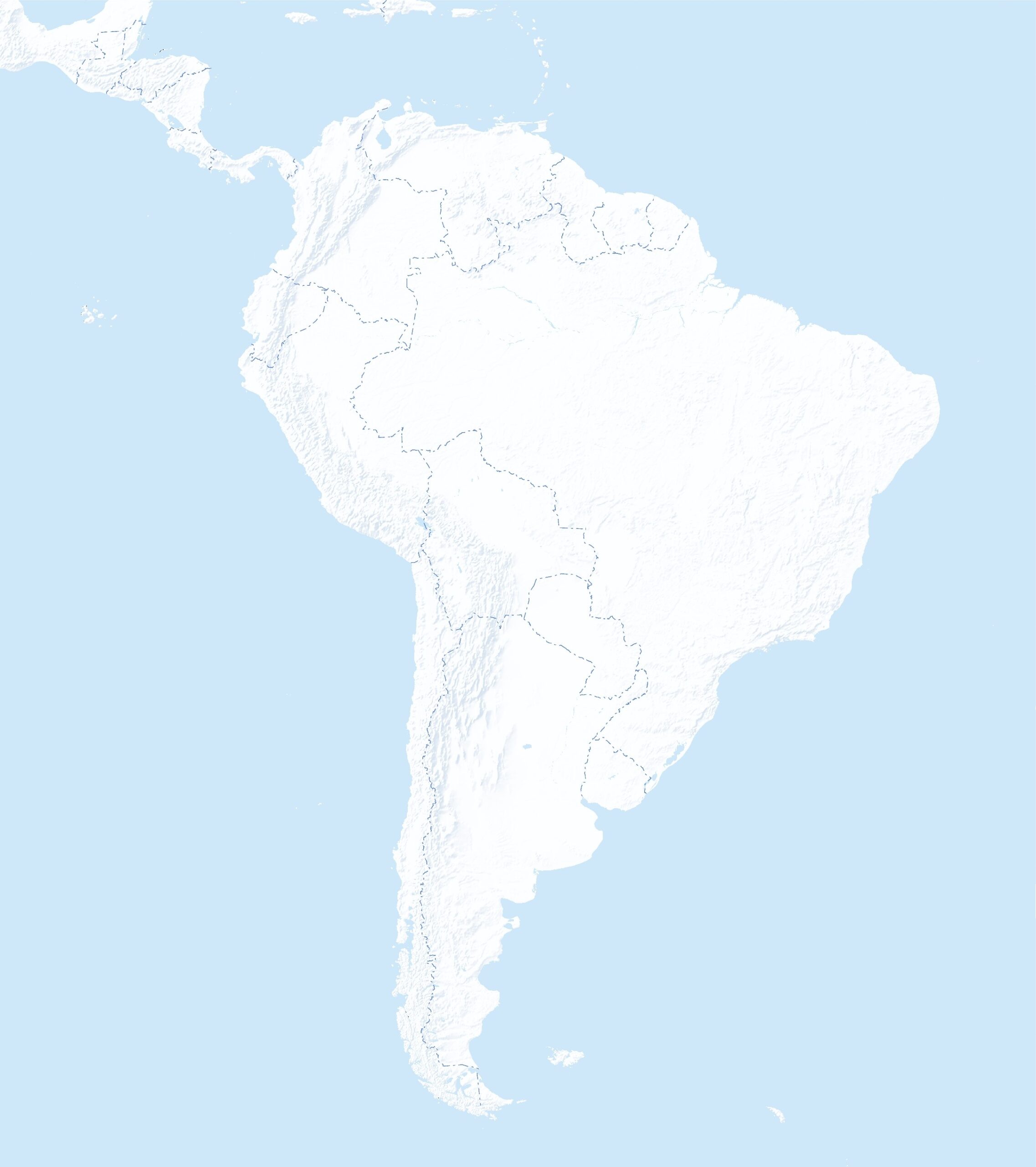 Free Maps Of South America Mapswire