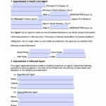 Free Medical Power Of Attorney Forms PDF Word