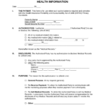 Free Medical Records Release Authorization Form Waiver HIPAA PDF Word EForms