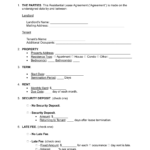 Free Month to Month Lease Agreement Template PDF Word EForms