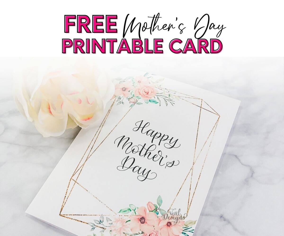 printable mothers day card