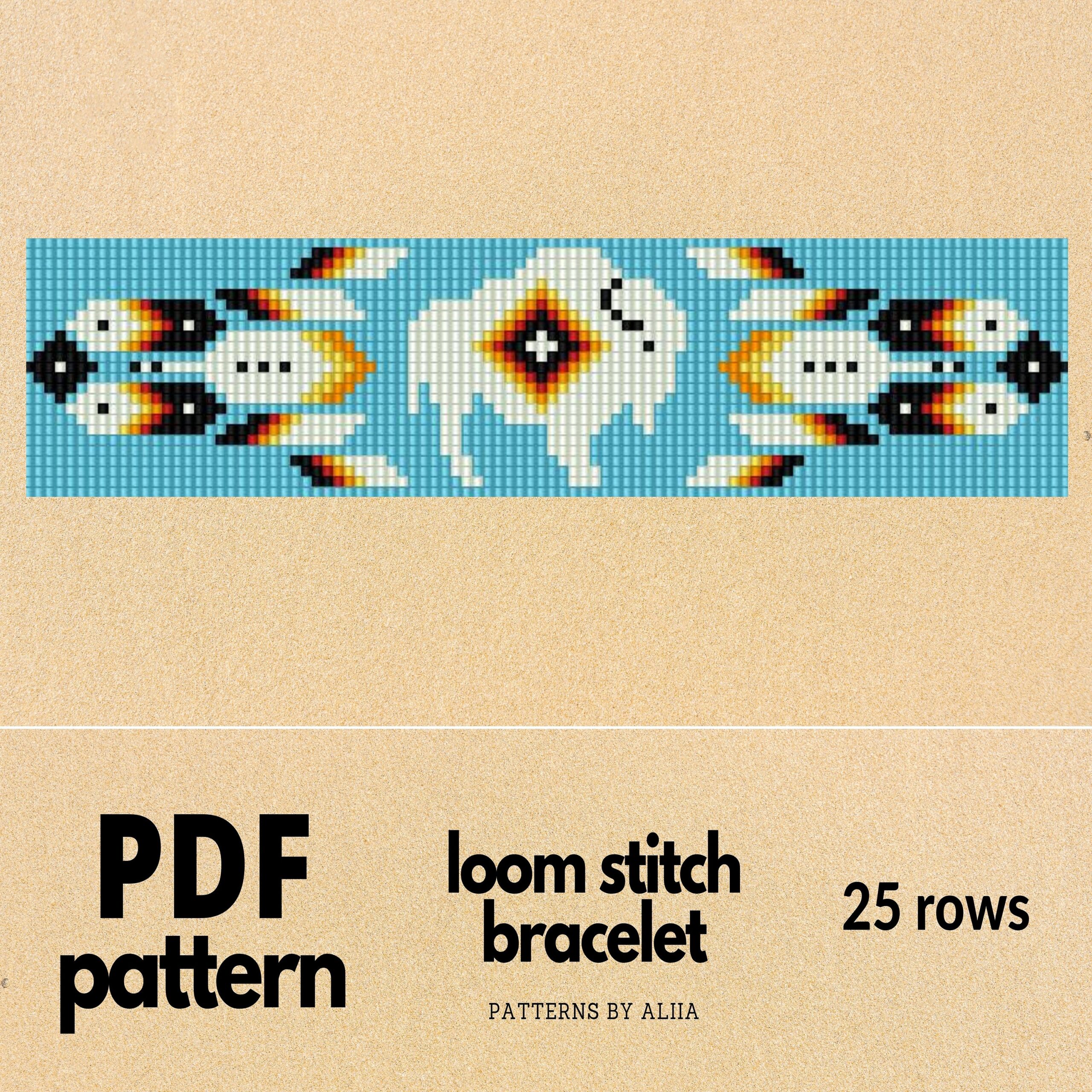 free printable native american beading patterns