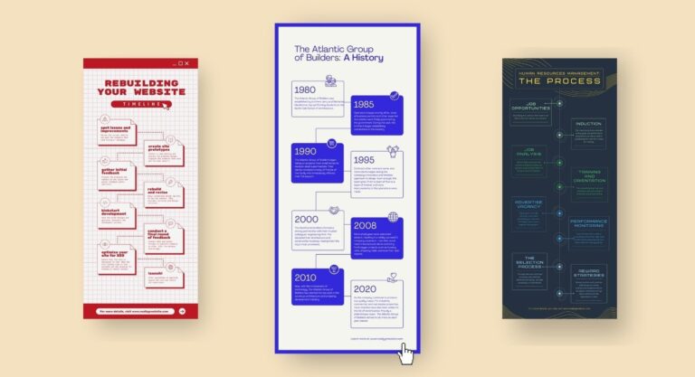 Free Online Timeline Maker Easily Create Timeline Infographics