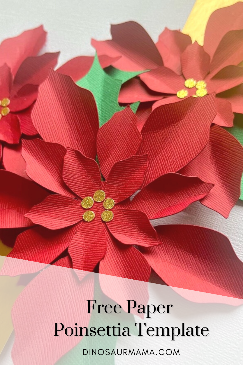 poinsettia template printable free